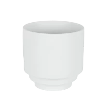 China Wholesale Eco Elegant Decorative Candle Jar Container Matt Clay Candle Holder with Luxury Quality manufacturer
