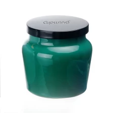 中国 Apothecary 12 盎司桦木松树蜡烛罐供应商 制造商