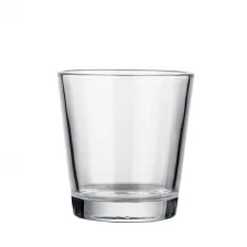 China 230ml Votive Glass Candle jar Machine Pressed Transparent Glass manufacturer