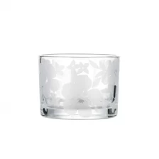 China 3.5oz Small Votive Candle Holder Sandblast Brand manufacturer