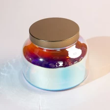 China Volcano Candle Jar Iridescent Unicorn manufacturer