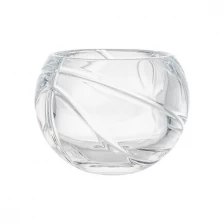 China 5,6 Unzen schwerer Vintage-Votivkerzenhalter aus Glas für die Hochzeit Hersteller