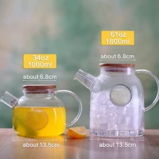 China Borosilicate Glass Tea Kettle On Sale manufacturer