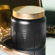 China 15oz Matte Black Candle Jar Supply manufacturer