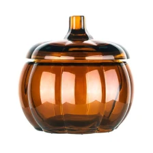 الصين الجرار الزجاجية الإبداعية على شكل اليقطين بأسعار الجملة المنخفضة الصانع