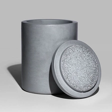 Chine Fourniture directe d'usine de pots de bougies parfumées en ciment fabricant