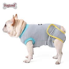 China Surgery Recovery Suit Wounds Bandages Soft Breathable Snuggly Anti-Licking Pet Surgical Recovery Suit for Male Female Dogs Cats manufacturer