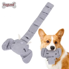 China Elephant Hidden Food Educational Dog Toy Sniffing Toy Teddy Bear Grinding Teeth Leaking Food Sniffing Sound Accompanying Bite Resistant Pet Products manufacturer