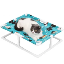 China Pet dog and Cat summer breathable removable and washable mesh camping bed manufacturer
