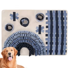 China Pet Enrichment Feeding Mat for Stress Release and Slow Feeding Slow Feed Indestructible Dog Snuffle Mat manufacturer