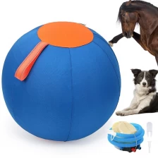 Chine Grande balle de troupeau pour chiens et chiots, jouet de grande balle pour chien de 18 pouces, course de chiens de bétail et balle de troupeau fabricant