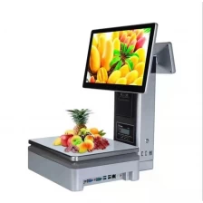 China (POS-S002) Windows System All-In-One POS Scale With Thermal Printer manufacturer