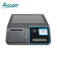 China Desktop Restaurant All in One Touch POS Systems Cash Register Machine with 5200mah Battery manufacturer