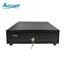 China Electronic 4 Note Slots 8 Coin Slots Adjustable Metal Micro Switch Cash Drawer for Supermarket manufacturer