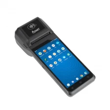 الصين (POS-T2) طابعة الإيصالات الحرارية والتسمية NFC Android للبيع بالتجزئة، ماكينة نقاط البيع الطرفية ذات الشاشة المزدوجة الصانع