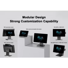 China POS-1566  15.6 Inch Touch Screen All-In-One Windows Pos System For Supermarket manufacturer