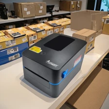 China Impressora de etiquetas térmicas econômica de 4 polegadas para uso em armazém, logística e escritório fabricante