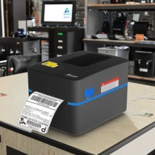 China Impressora térmica de etiquetas de código de barras de 4 polegadas de alta velocidade USB ou Bluetooth para logística e varejo fabricante