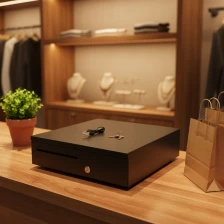 Chine Tiroir de caisse enregistreuse bon marché, tiroir d'argent en métal, boîte de tiroir-caisse pour PDV Supermarché système fabricant