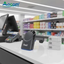 China Leitor de código de barras com fio mais vendido para gerenciamento de estoque de lojas de supermercados e depósitos fabricante