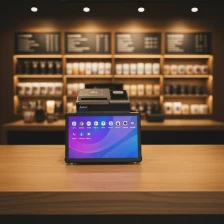 Китай POS-T1101 OCOM All-in-One Android POS with 80/58mm Built-in Thermal Receipt & Label Printer, 4G LTE, Scanner - COPY - uttotn производителя