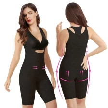 China S-SHAPER Fajas Colombian Post Surgery Girdle Shapewear Supplier Support Fat Transfer Surgical Shapewear manufacturer