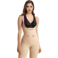 China S-SHAPER Fajas Colombian Post Surgery Girdle Short ​length Support Fat Transfer Surgical Shapewear manufacturer