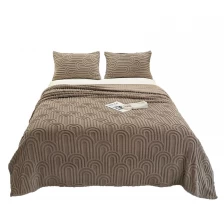 China Taff Velvet Blanket Flannel blanket manufacturer