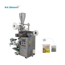 China Nieuwe automatische binnenste en buitenste kleine theezakje making machine kruidentheezakje verpakkingsmachine prijs fabrikant