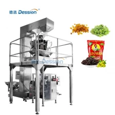 China Automatic weighing snacks packing machine with nitrogen flushing potato chips packing machine manufacturer