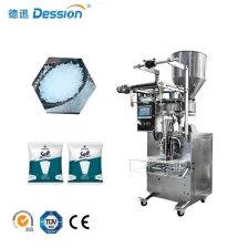 Chine Machine de conditionnement verticale automatique de sel de granulés Solution remplie de sel fabricant