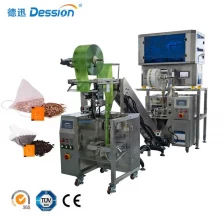 China Automatische binnen- en buitenpiramides theezakjesverpakkingsmachine te koop fabrikant