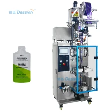 China Kompakte vertikale einzigartige Beutel-Beutel-Flüssigverpackungsgeräte-bei der die Effizienz der Ästhetik entspricht Hersteller