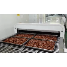 China Correia de aço para transportadores de resfriamento e congelamento de alimentos fabricante