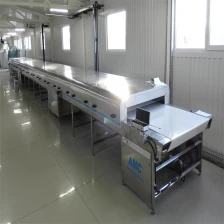 China High performance stainless steel cosmetics conveyor belt cooling tunnel manufacturer