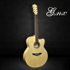 China Maple wood of Wholesale 41 Inches 6 Strings Handmade Professional Acoustic Guitar manufacturer