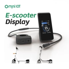 الصين OMNI شاشة Scooter الكهربائية مع نظام تتبع GPS الصانع