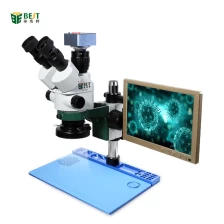 China BST-X6S Stereo microscope trinocular version 6-55 times continuous zoom can be connected to the camera display (third generation) manufacturer