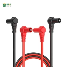China BST-040-JP pressure 2000V 20A antifreeze banana double-head connection test soft silicone wire all copper bold suitable for various test connection calibration manufacturer