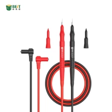 China BST-020-JP multimeter superconducting fine-pointed meter multimeter pen line extra-sharp steel needle anti-scalding antifreeze silicone wire 20A high current alloy steel meter needle extra-sharp replaceable head manufacturer