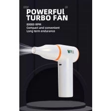 Chine Ventilateur Turbo puissant avec moteur sans balais à grande vitesse de 80 000 tr/min, ventilateur Portable à grande vitesse, meilleur outil AP-01 fabricant
