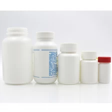 porcelana Botella de productos de salud de plástico redondo de HDPE fabricante
