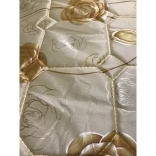 Cina tessuto per materasso con stampa trapuntata produttore