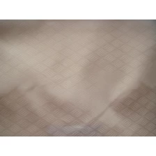 Chine tissu en satin de soie de couleur blanche fabricant