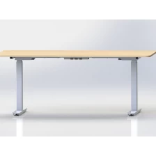 China Cheap Price Electric Height Adjustable Standing Desk Sit Stand Desks manufacturer