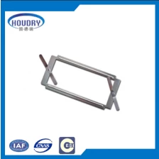 China custom sheet metal plate with electrical plating metal frame manufacturer