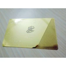 Китай Золото Металл карты производителя