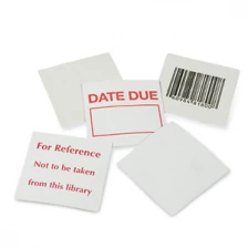 porcelana ISO15693 NXP ICODE SLI RFID etiqueta de la biblioteca para la gestión de libros fabricante