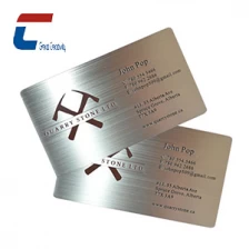 China Metal Business Cards Wholesale manufacturer