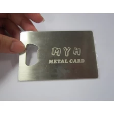 Chine Carte de métal ouvre-bouteille fabricant